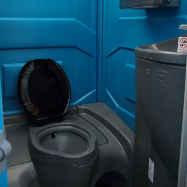 Deluxe Flush Port-a-John